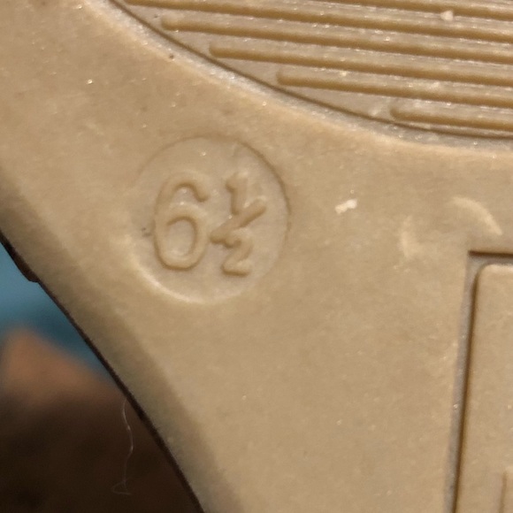 Women’s cork wedge heels - Picture 4 of 4